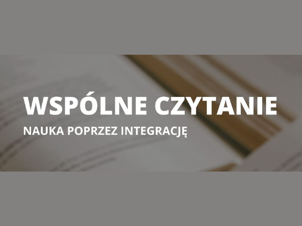 grafika szara promująca spotkanie autorsko-czytelnicze