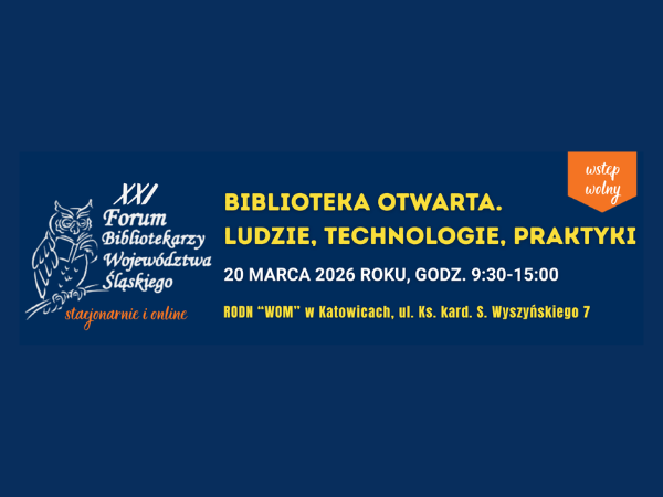 granatowa grafika z wizerunkiem sowy