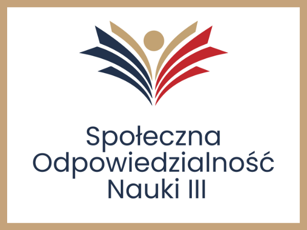 społeczna odpowiedzialność nauki 3 logotyp